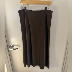 J. Crew Factory Slip Skirt | Brown | Medium